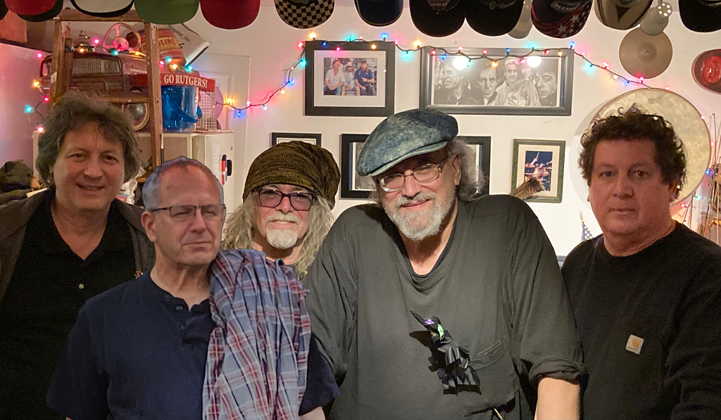 The VooDUDES in the garage